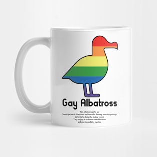 Gay Albatross G1b - Can animals be gay series - meme gift Mug